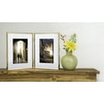 Better Homes & Gardens 6x8 Matted to 4x6 Metal Hinged Picture Frame