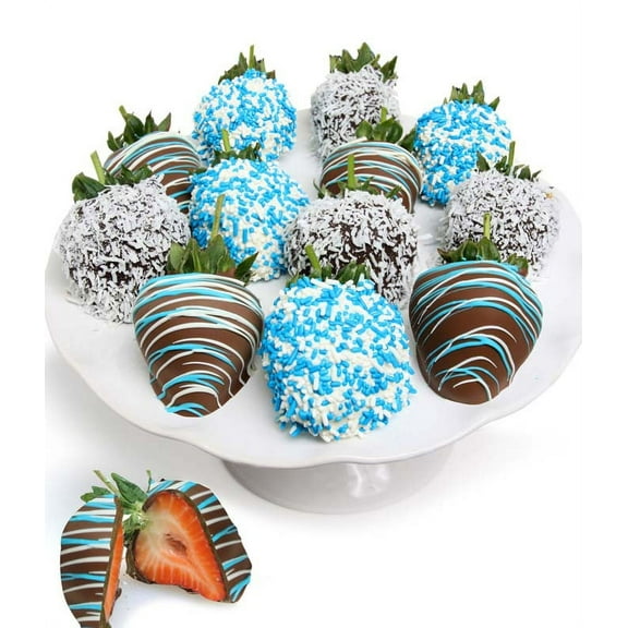 From You Flowers - Baby Boy Chocolate Covered Strawberries