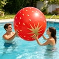 thumbnail image 4 of Japceit 31.5 Inch Inflatable Beach Ball, Large Multi Color Outdoor Play Ball, For Pool Water Park, Portable Summer Toy, 4 of 6