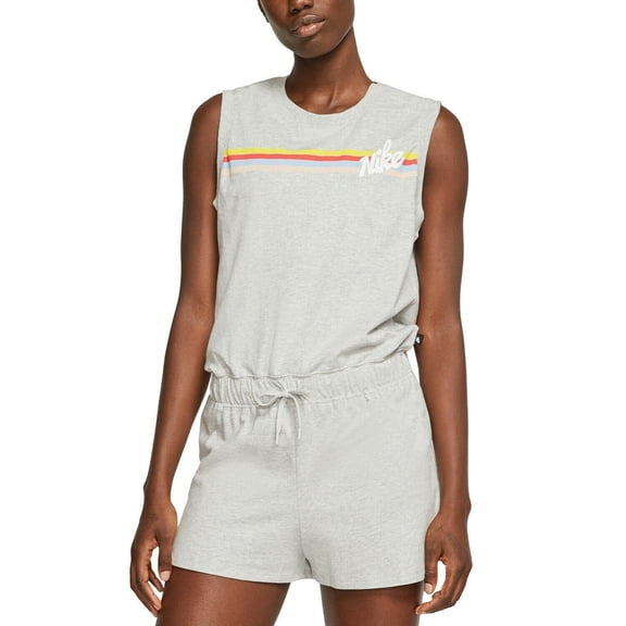 Nike Retro Look Cotton Striped Romper Size M
