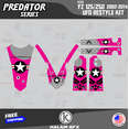 thumbnail image 2 of Kalair GFX Graphics Kit for Yamaha YZ125 UFO RESTYLED (2002-2014) Predator Series, 2 of 5