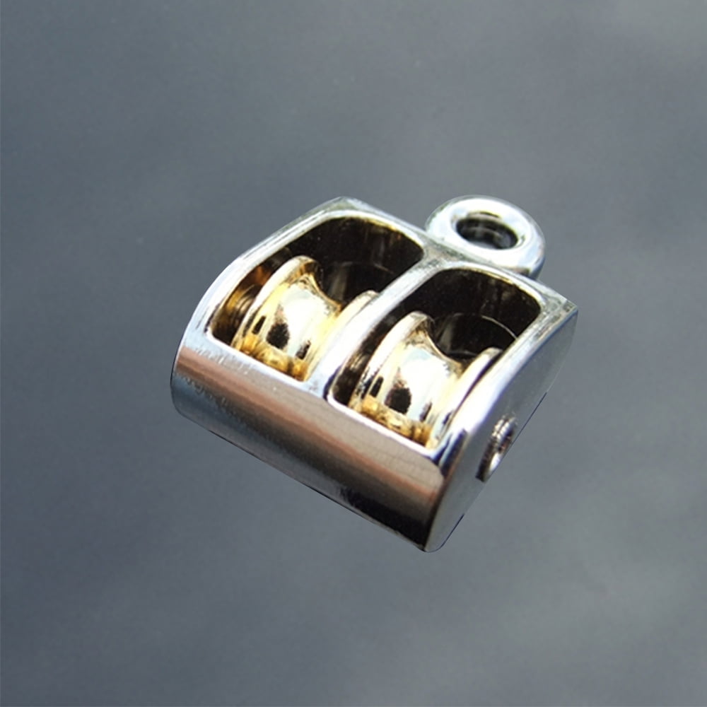 High Quantity Small Zinc Alloy Fixed Pulley for DIY Model Making 