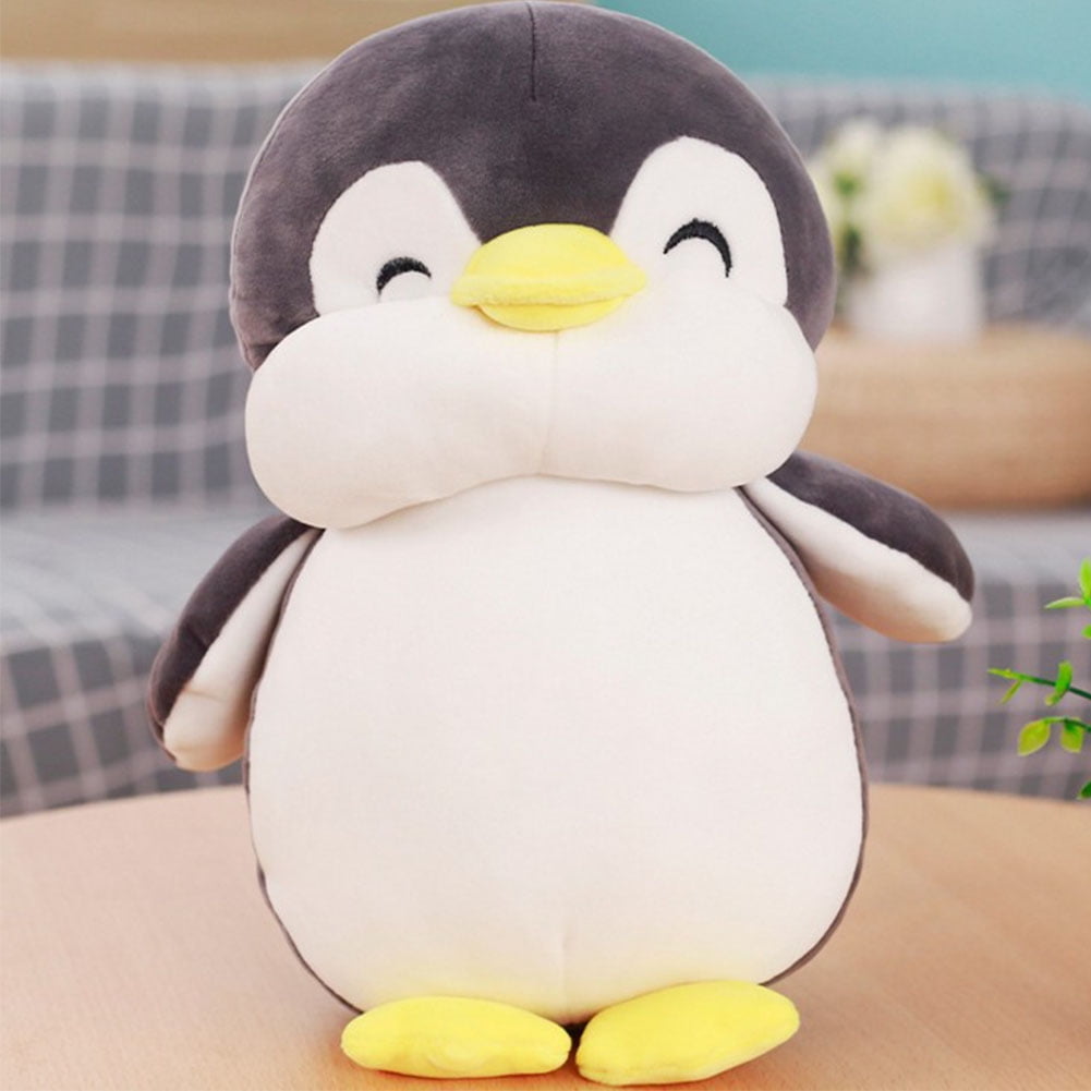 large stuffed penguin