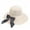 Beige, variant on Dyfzdhu Fashion Women Sun Protection Hats Beach Visor Peaked Collapsible Straw Hat