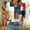 A336 Khaki, variant on 3/4 Sleeve Tops for Women Plus Size Floral V Neck T Shirt Summer Fashion Tunic Shirts Dressy Casual Loose Fit Blouses
