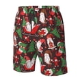 thumbnail image 4 of Fuzoiu Merry Christmas1 Print Men's Beach Shorts,Men's Swim Trunks,Quick Dry Board Shorts with Pockets,Men's Bathing Suits for Surfing, Running, and Casual Wear-X-Large, 4 of 6