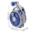 thumbnail image 5 of LAZIOEGR Portable 15‑M Hose Reel with Sun‑Proof Storage, Handheld, Multi‑Tool Organizer for Yard & Balcony, 5 of 10