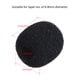thumbnail image 1 of Andoer Mini Solapel Headset Micrófono Cubierta de Espuma 10 Piezas Negro, 1 of 4