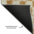 thumbnail image 5 of Addison Rugs Mayfield Premium Machine Washable Transitional Geometric Orange Rectangle Rug, 3' x 5', 5 of 7