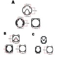 thumbnail image 3 of 3 In 1 Air Compressor Cylinder Head Base Valve Plate Gaskets Washers, 3 of 3