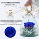 thumbnail image 2 of Preserved Real Rose In Glass Angel Figurines, Handmade Flower Angel Gifts, 2 of 5