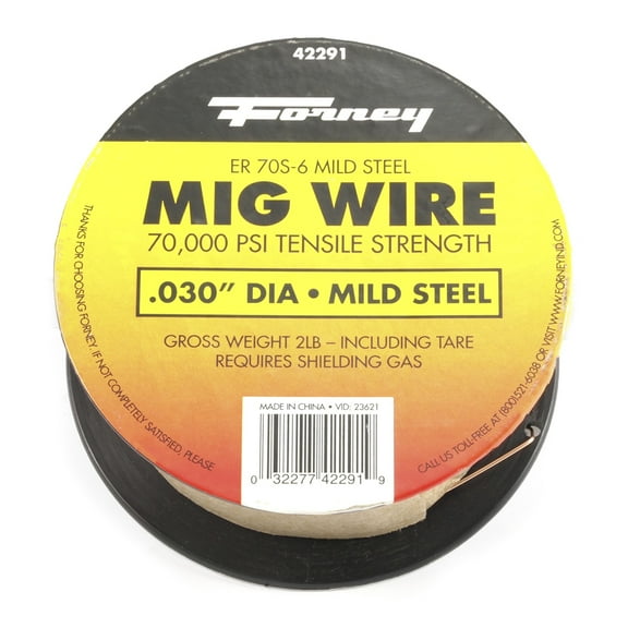 Forney ER70S-6, .030" x 2 lbs., Steel MIG
