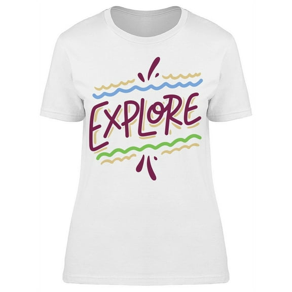Explore T-Shirt Women -Image by Shutterstock, Female Large
