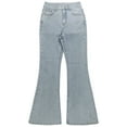 thumbnail image 3 of WILLBEST Jeans Mujer Pantalones Vaqueros Ajustados de Cintura Alta para Mujer, Elásticos, Con Bolsillos, Ajuste Cómodo, Moda Urbana, Conjuntos Casuales. Extra Grande, 3 of 4