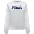 thumbnail image 2 of Women's Levelwear White Nashville Predators Yvette Big Script Tri-Blend Sweatshirt, 2 of 3