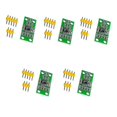 thumbnail image 1 of 5 piezas X9c103s, módulo de potenciómetro digital, circuito de potenciómetro digital de orden 100 k, 1 of 5