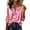 Pink(Womens Tops), variant on Women's Satin Striped Collared Button Down Shirts Long Sleeve Silk Feel Blouse for Work & Evening Out