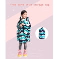 thumbnail image 5 of Jinsinto Imperméable Enfants Poncho Imperméable Léger Enfants Imperméable Poncho Garçons Filles 4-7 Ans, 5 of 5