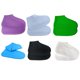 thumbnail image 3 of Worallymy 1 par de cubiertas impermeables de silicona para zapatos de lluvia Unisex para exteriores antideslizantes para niños y adultos chanclos para botas de lluvia Worallymy JD735924553, 3 of 7