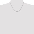 thumbnail image 5 of Auriga Fine Jewelry 925 Sterling Silver 1.95 mm Cable Chain Necklace for Women 30", 5 of 6