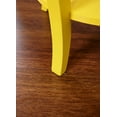 thumbnail image 6 of Linon Wren 18.5" Round Accent End Table with Shelf in Bright Yellow Painted Wood, 6 of 6