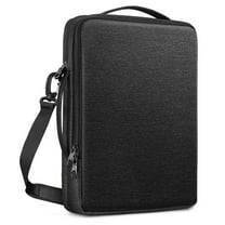 Vertical Laptop Carrying Case Travel Laptop Bag Shoulder Bag Protective Padding Bag for 14-Inch Laptop