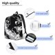 thumbnail image 3 of Easygdp Skeleton Wave Artwork Mochila de Lona Resistente para Laptop, Compatible con Laptops de 15 a 17 pulgadas, Ideal para Escuela, Trabajo y Viajes-Medium, 3 of 5