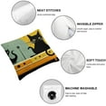 thumbnail image 4 of COMIO  Throw Pillow Cases Cushion Cover for Sofa Bed Home Decor,Two Sided Print Cat Pillows Covers,2pcs, 4 of 6