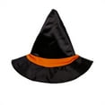 thumbnail image 5 of WIBACKER 4PCS Infant Halloween Baby Girls Boys Pumpkin Outfit Top + Pants + Wizard Hat + Bat Cape, Halloween Cosplay Costumes, 5 of 14