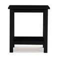 thumbnail image 2 of Linon Dalton Table d'Appoint en Pin Massif, Noir, 2 of 13