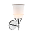 thumbnail image 3 of 447-1W-PC-G181 Innovations Lighting Canton - 1 Light Wall Sconce-12.5 Inches Tall and 6 Inches Wide-Polished Chrome Finish-Matte White Glass Color, 3 of 3