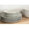 thumbnail image 5 of 10 Strawberry Street Simply White 7.5" Coupe Ceramic Salad Plate, Set of 6, 5 of 6