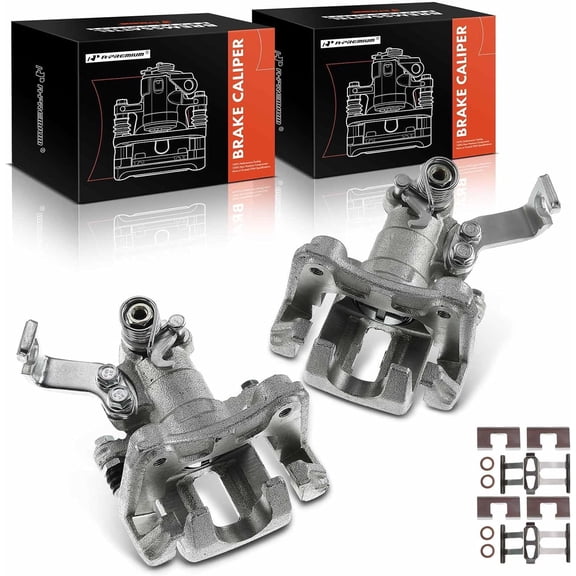 A-Premium Disc Brake Caliper Assembly with Bracket Compatible with Suzuki SX4 2007-2013 Rear Sides 2-PC