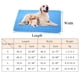 thumbnail image 2 of Nvzi Almohadilla de hielo para mascotas, base antideslizante, azul, lavable, adecuada para refrescar a gatos y perros en verano, 23,6 x 19,7 pulgadas, 1 unidad., 2 of 5