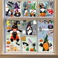 thumbnail image 2 of Calcomanías para ventanas con gnomos de Halloween, decoraciones para ventanas, calcomanías para ventanas, decoraciones para vidrio de ventanas de Halloween, calcomanías festivas de Halloween, 2 of 5