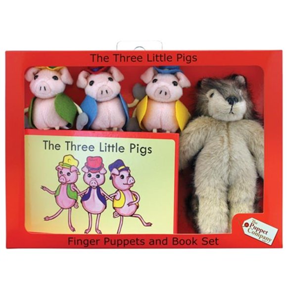 The Puppet PUC007909 Traditional Story Sets The Three Little Pigs