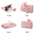 thumbnail image 4 of Bolso de noche de satén Wallyn's Clutch Purse para mujer (rosa), 4 of 7
