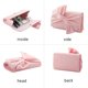 thumbnail image 4 of Bolso de noche de satén Wallyn's Clutch Purse para mujer (rosa), 4 of 7