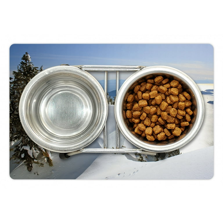 Pet food cheap mat walmart