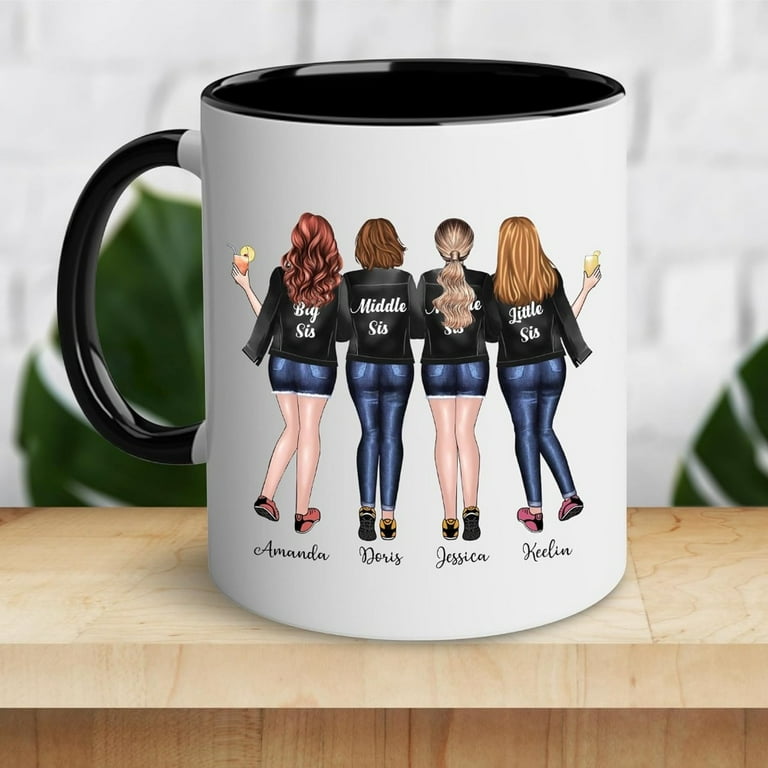 a team coffee mug Deja Brew Two-Tone Mug - Cheers to Our Awesome Team main image 0