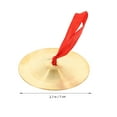 thumbnail image 4 of 1 Pair Finger Cymbals Creative Kids Cymbals Mini Musical Instrument for Kids, 4 of 9