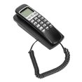 thumbnail image 3 of KXT777CID Corded Wall Telephone Calendar LCD Display Redial Function Corded Landline for Hotel Home Office (Black), 3 of 4