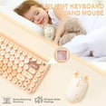 thumbnail image 6 of AJAZZ 308i Color Gradient Wireless Keyboard and Mouse Set, Retro Typewriter Keyboard with Cute Theme Round Keycaps for Mac/Windows/PC/Laptop, 6 of 9