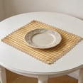thumbnail image 6 of Buffalo Plaid Placemats Table Mat Buffalo Plaid Washable Placemat for Spring Dining Tables Party, 6 of 7