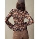 thumbnail image 5 of Camisas Abotonadas para Mujer, Estilo Boho, con Cuello en V, Larga, Fruncidas, de , Ajustadas, con Estampado Floral de Color XXL, 5 of 9
