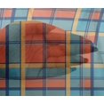 thumbnail image 4 of oneOone Viscose Chiffon Dark Peach Fabric Madras Check Sewing Craft Projects Fabric Prints By Yard 42 Inch Wide, 4 of 4