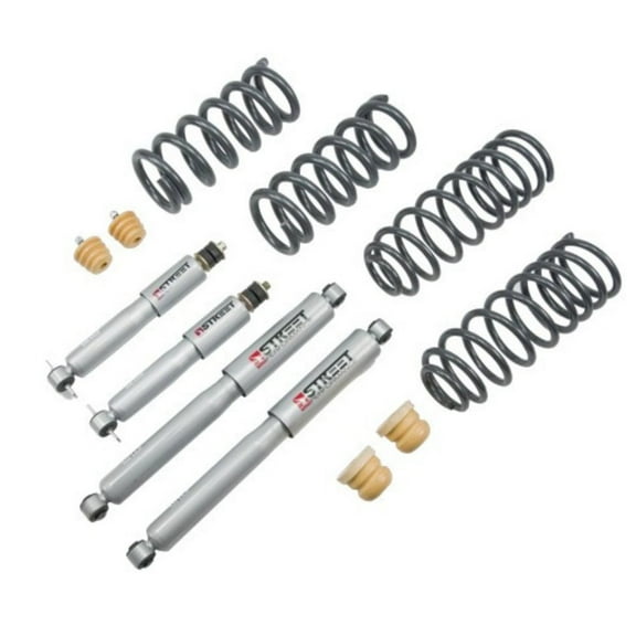 BELLTECH (KW AUTOMOTIVE) 963SP 09-13 RAM 1500 (NOT STD CAB) 2IN FRONT (STRUT) 4IN REAR (COIL & SHOCKS) LOWERING KIT