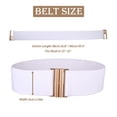 thumbnail image 2 of ZLight Classy And Trendy Metal Buckle Belt Essential For Men S Fashion Adjustable Size White, 2 of 4