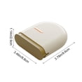 thumbnail image 3 of Dental Brace Retainer Travel Case with Built-In Cleaning Tool Storage | Waterproof Portable Organizer Box for Invisalign and Aligners | Compact Clear Container for Home and On-The-Go, 3 of 6