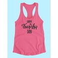 thumbnail image 3 of Happy Friendship Day Racerback Tank Women -Image by Shutterstock, Female XX-Large, 3 of 4